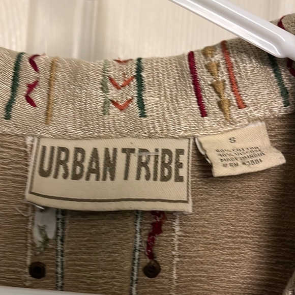 Urban tribe, pristine condition. Boho jacket, size small - Picture 2 of 9